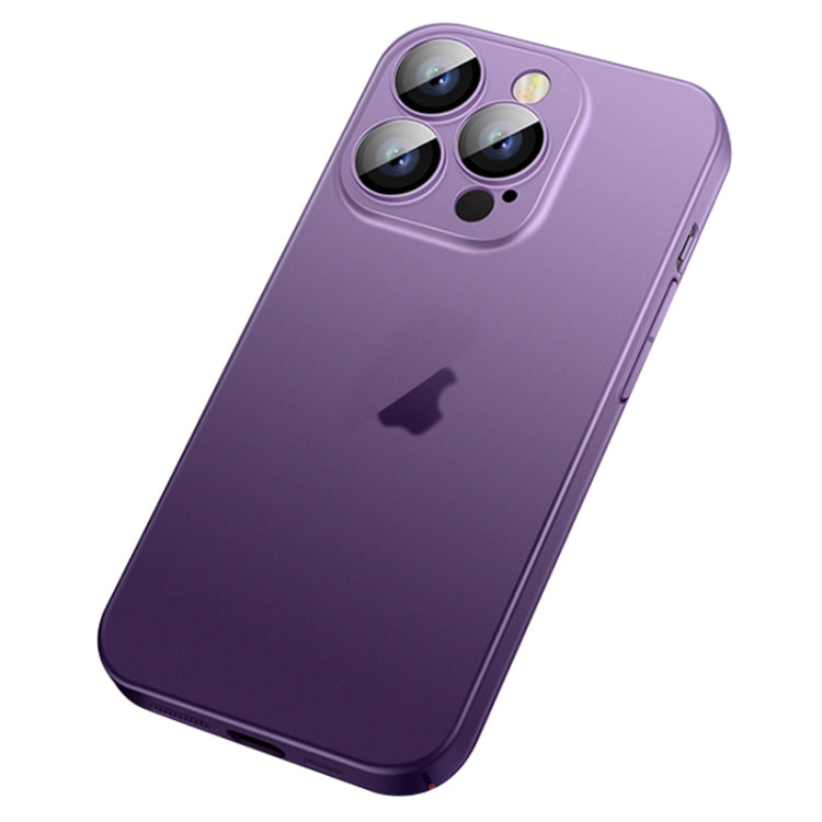 Custodia per telefono sfumata smerigliata effetto pelle, For iPhone 14 Pro Max, For iPhone 14 Pro, For iPhone 14