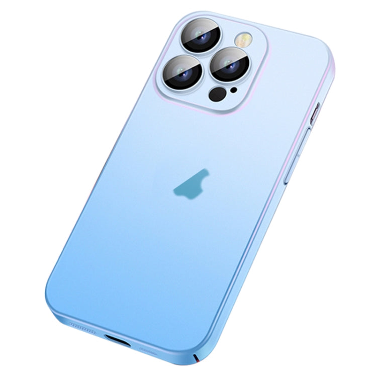 Custodia per telefono sfumata smerigliata effetto pelle, For iPhone 12