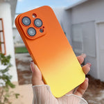 Custodia per telefono sfumata Skin Feel, For iPhone 14 Plus, For iPhone 13 Pro, For iPhone 13, For iPhone 12 Pro Max