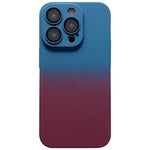 Custodia per telefono sfumata Skin Feel, For iPhone 14 Plus, For iPhone 13 Pro, For iPhone 13, For iPhone 12 Pro Max