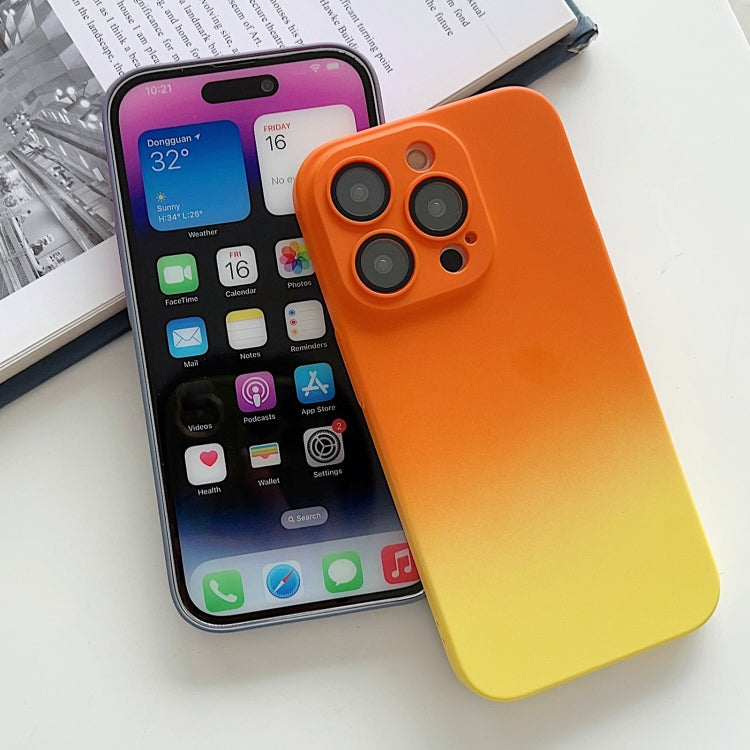 Custodia per telefono sfumata Skin Feel, For iPhone 12 Pro, For iPhone 12, For iPhone 13 Pro Max