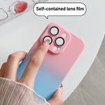 Custodia per telefono sfumata Skin Feel, For iPhone 12 Pro, For iPhone 12, For iPhone 13 Pro Max