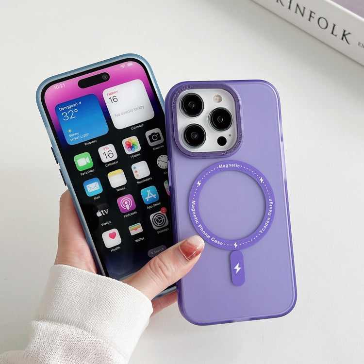 Custodia magnetica per telefono Magsafe serie TPU + PC colorata, For iPhone 13 Pro Max