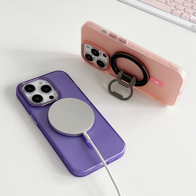 Custodia magnetica per telefono Magsafe serie TPU + PC colorata, For iPhone 13 Pro Max