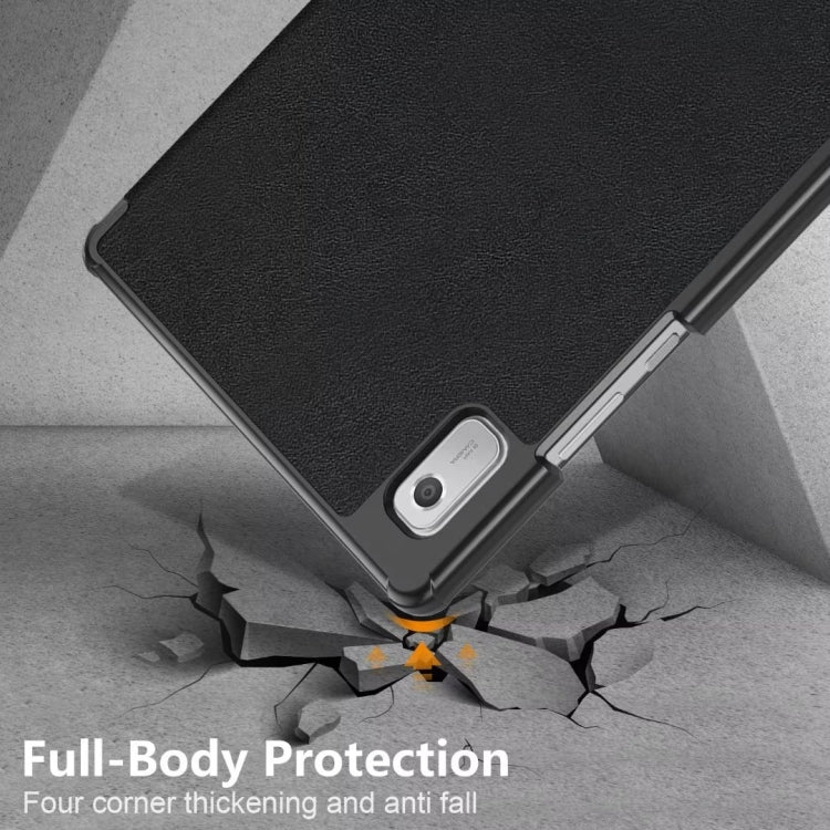 Custodia Smart Tablet in pelle a 3 pieghe, For Lenovo Tab M9 TB-310FU