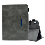 Custodia per tablet in pelle scamosciata con chiusura magnetica a trama incrociata, For iPad 10th Gen 10.9 2022, For iPad Pro 11 2022/Air 10.9 2022, For iPad 10.2 2020&2019 / Air 10.5