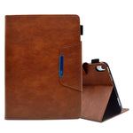 Custodia per tablet in pelle scamosciata con chiusura magnetica a trama incrociata, For iPad 10th Gen 10.9 2022, For iPad Pro 11 2022/Air 10.9 2022, For iPad 10.2 2020&2019 / Air 10.5
