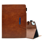 Custodia per tablet in pelle scamosciata con chiusura magnetica a trama incrociata, For iPad 10th Gen 10.9 2022, For iPad Pro 11 2022/Air 10.9 2022, For iPad 10.2 2020&2019 / Air 10.5
