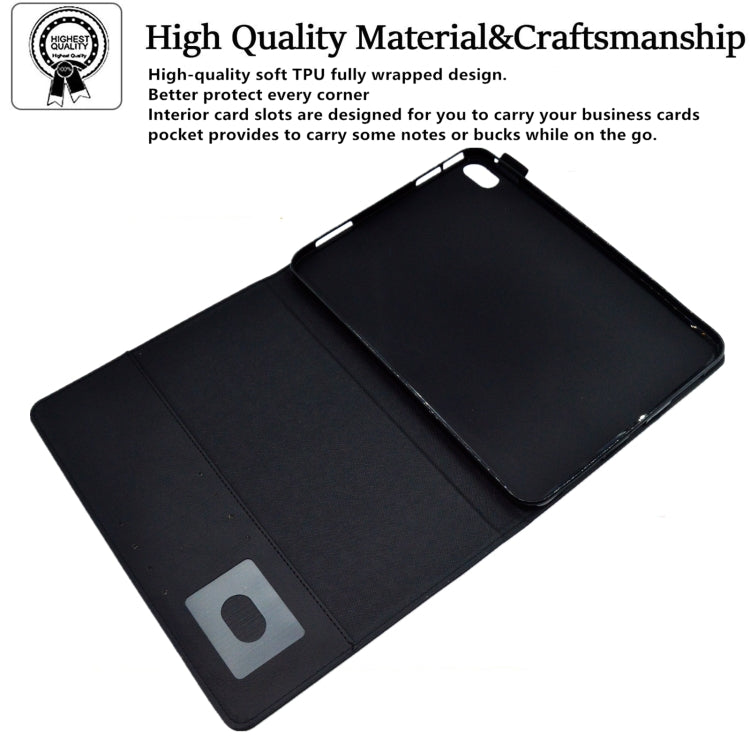 Custodia per tablet in pelle scamosciata con chiusura magnetica a trama incrociata, For iPad mini 2024 / mini 6, For iPad mini 5 / 4 / 3 / 2 / 1, For iPad 9.7 2018&2017/Air 2/Air