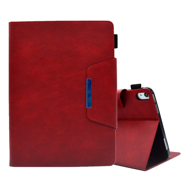 Custodia per tablet in pelle scamosciata con chiusura magnetica a trama incrociata, For iPad mini 2024 / mini 6, For iPad mini 5 / 4 / 3 / 2 / 1, For iPad 9.7 2018&2017/Air 2/Air