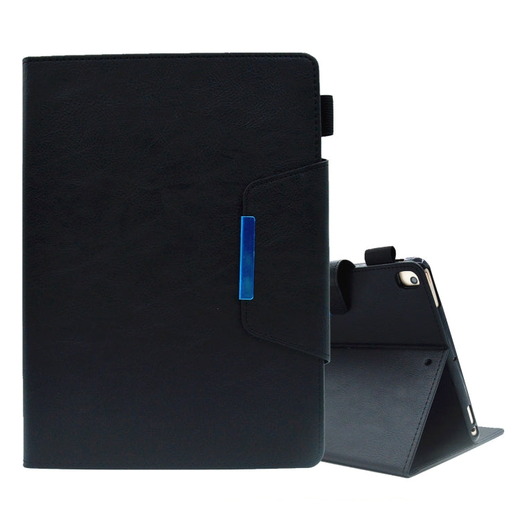 Custodia per tablet in pelle scamosciata con chiusura magnetica a trama incrociata, For iPad mini 2024 / mini 6, For iPad mini 5 / 4 / 3 / 2 / 1, For iPad 9.7 2018&2017/Air 2/Air