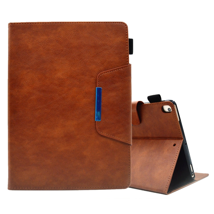 Custodia per tablet in pelle scamosciata con chiusura magnetica a trama incrociata, For iPad mini 2024 / mini 6, For iPad mini 5 / 4 / 3 / 2 / 1, For iPad 9.7 2018&2017/Air 2/Air