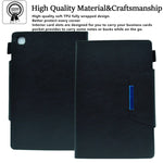 Custodia per tablet in pelle scamosciata con chiusura magnetica a trama incrociata, For Samsung Galaxy Tab A8 10.5 2021, For Samsung Galaxy Tab A7 Lite, For Samsung Galaxy Tab A7 10.4 2022/2021