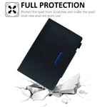 Custodia per tablet in pelle scamosciata con chiusura magnetica a trama incrociata, For Samsung Galaxy Tab A 8.0 2019, For Amazon Fire HD 8 2021 / 2022, For Amazon Fire HD 10 2021
