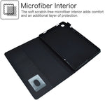 Custodia per tablet in pelle scamosciata con chiusura magnetica a trama incrociata, For Samsung Galaxy Tab A 8.0 2019, For Amazon Fire HD 8 2021 / 2022, For Amazon Fire HD 10 2021