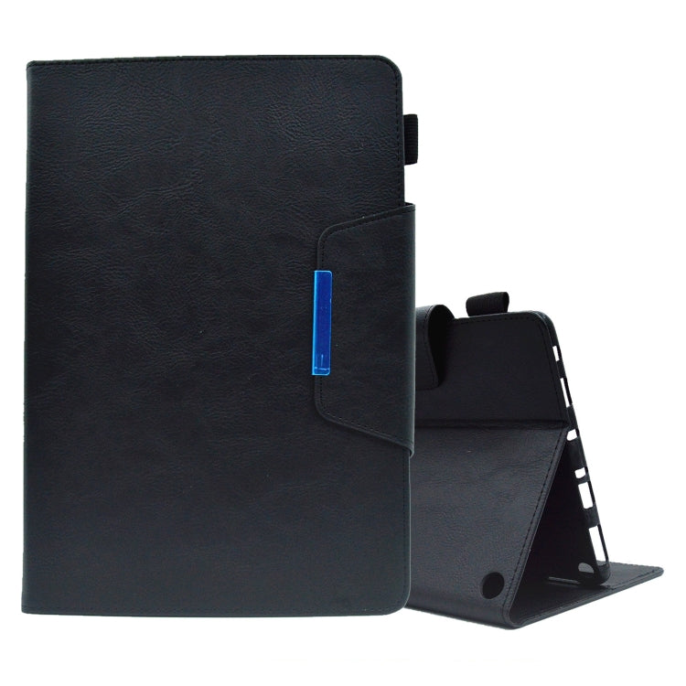 Custodia per tablet in pelle scamosciata con chiusura magnetica a trama incrociata, For Samsung Galaxy Tab A 8.0 2019, For Amazon Fire HD 8 2021 / 2022, For Amazon Fire HD 10 2021