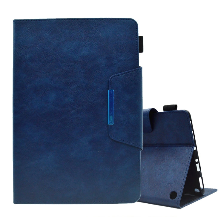 Custodia per tablet in pelle scamosciata con chiusura magnetica a trama incrociata, For Samsung Galaxy Tab A 8.0 2019, For Amazon Fire HD 8 2021 / 2022, For Amazon Fire HD 10 2021