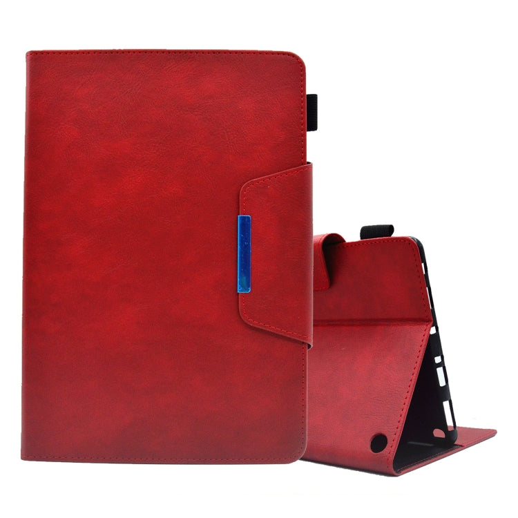 Custodia per tablet in pelle scamosciata con chiusura magnetica a trama incrociata, For Samsung Galaxy Tab A 8.0 2019, For Amazon Fire HD 8 2021 / 2022, For Amazon Fire HD 10 2021