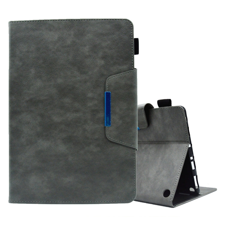 Custodia per tablet in pelle scamosciata con chiusura magnetica a trama incrociata, For Samsung Galaxy Tab A 8.0 2019, For Amazon Fire HD 8 2021 / 2022, For Amazon Fire HD 10 2021