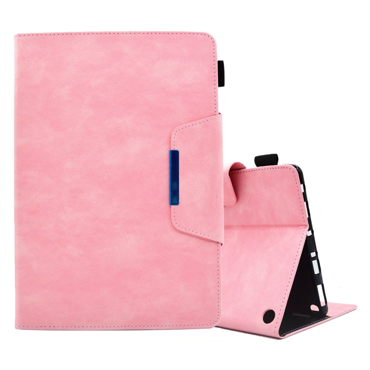 Custodia per tablet in pelle scamosciata con chiusura magnetica a trama incrociata, For Samsung Galaxy Tab A 8.0 2019, For Amazon Fire HD 8 2021 / 2022, For Amazon Fire HD 10 2021