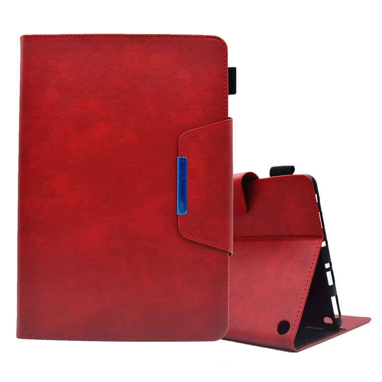 Custodia per tablet in pelle scamosciata con chiusura magnetica a trama incrociata, For Samsung Galaxy Tab A 8.0 2019, For Amazon Fire HD 8 2021 / 2022, For Amazon Fire HD 10 2021