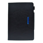 Custodia per tablet in pelle scamosciata con chiusura magnetica a trama incrociata, For 7 inch, For 8 inch, For 10 inch