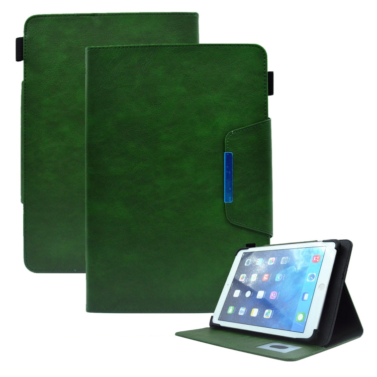 Custodia per tablet in pelle scamosciata con chiusura magnetica a trama incrociata, For 7 inch, For 8 inch, For 10 inch