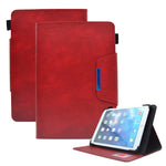 Custodia per tablet in pelle scamosciata con chiusura magnetica a trama incrociata, For 7 inch, For 8 inch, For 10 inch