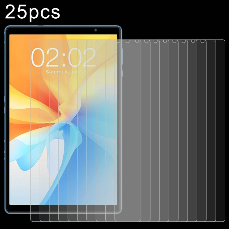Pellicola per tablet in vetro temperato antideflagrante da 25 pezzi 0,3 mm 9H, For Lenovo Tab M9(25pcs), For OnePlus Pad 11.6 inch(25pcs), For Teclast P25T(25pcs)