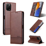 AZNS Custodia per telefono in pelle a conchiglia con struttura in vitello magnetico, For Huawei Enjoy 50z, For Huawei nova Y61, For Xiaomi Redmi K60 / K60 Pro