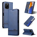 AZNS Custodia per telefono in pelle a conchiglia con struttura in vitello magnetico, For Huawei Enjoy 50z, For Huawei nova Y61, For Xiaomi Redmi K60 / K60 Pro