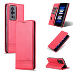 AZNS Custodia per telefono in pelle a conchiglia con struttura in vitello magnetico, For Huawei Enjoy 50z, For Huawei nova Y61, For Xiaomi Redmi K60 / K60 Pro