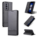 AZNS Custodia per telefono in pelle a conchiglia con struttura in vitello magnetico, For Huawei Enjoy 50z, For Huawei nova Y61, For Xiaomi Redmi K60 / K60 Pro