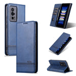 AZNS Custodia per telefono in pelle a conchiglia con struttura in vitello magnetico, For Huawei Enjoy 50z, For Huawei nova Y61, For Xiaomi Redmi K60 / K60 Pro