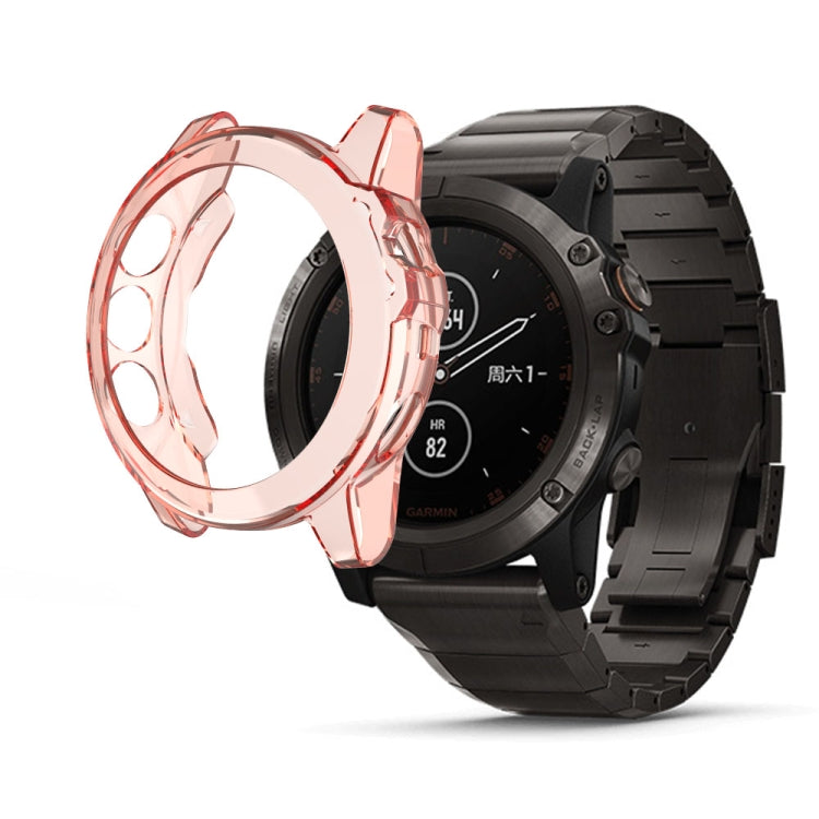 Custodia per orologio traslucida in TPU, For Garmin Fenix 5X