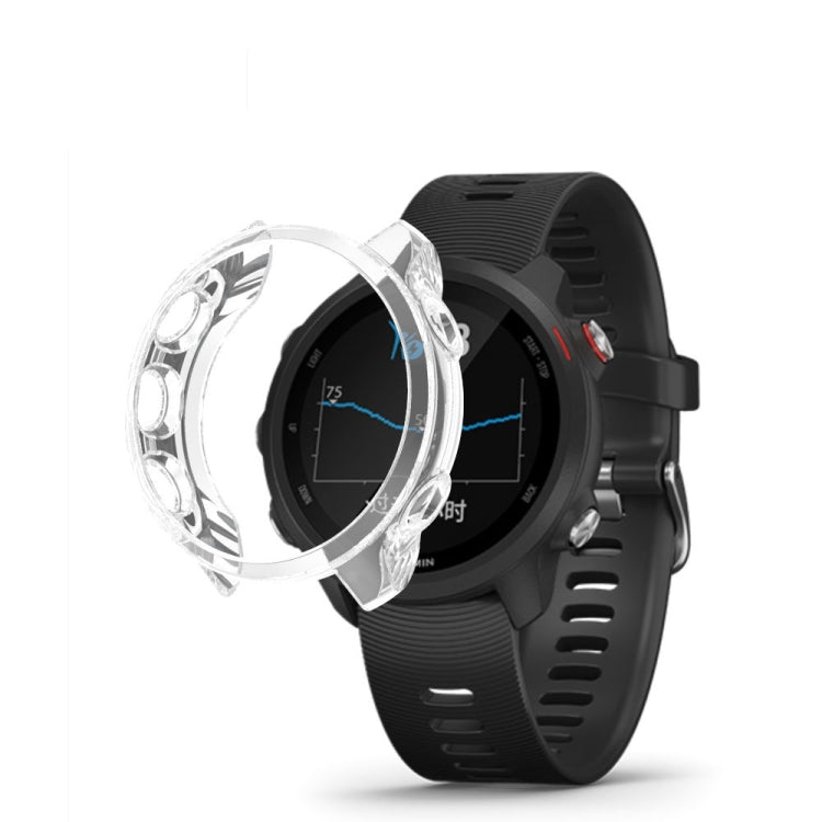 Custodia traslucida in TPU per Garmin Forerunner 245