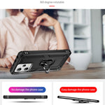Custodia per telefono antiurto in TPU + PC con supporto, For Xiaomi Redmi Note 12 Pro+, For Xiaomi Redmi Note 12 Pro 5G, For Xiaomi Redmi Note 12 5G Global