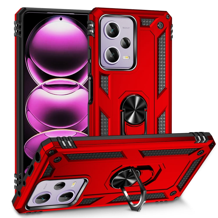 Custodia per telefono antiurto in TPU + PC con supporto, For Xiaomi Redmi Note 12 Pro+, For Xiaomi Redmi Note 12 Pro 5G, For Xiaomi Redmi Note 12 5G Global