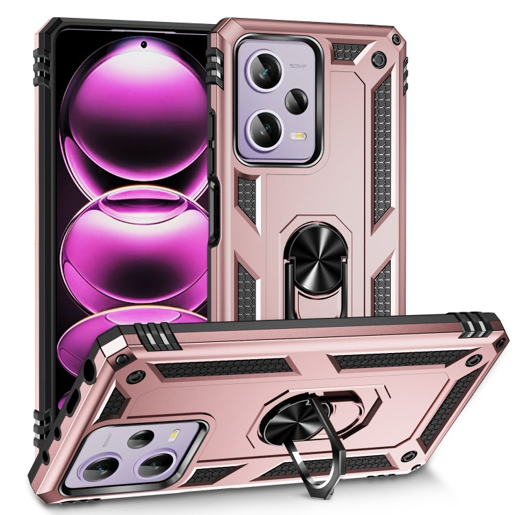 Custodia per telefono antiurto in TPU + PC con supporto, For Xiaomi Redmi Note 12 Pro+, For Xiaomi Redmi Note 12 Pro 5G, For Xiaomi Redmi Note 12 5G Global