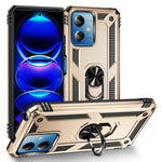Custodia per telefono antiurto in TPU + PC con supporto, For Xiaomi Redmi Note 12 Pro+, For Xiaomi Redmi Note 12 Pro 5G, For Xiaomi Redmi Note 12 5G Global