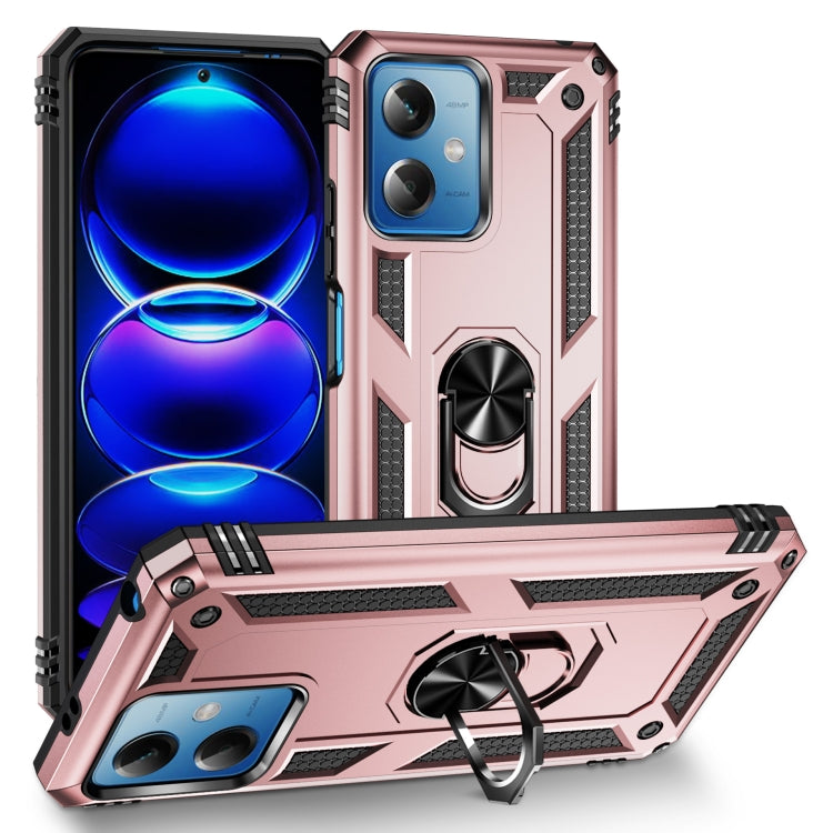 Custodia per telefono antiurto in TPU + PC con supporto, For Xiaomi Redmi Note 12 Pro+, For Xiaomi Redmi Note 12 Pro 5G, For Xiaomi Redmi Note 12 5G Global