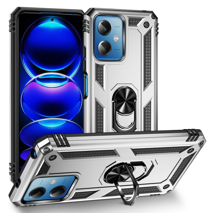 Custodia per telefono antiurto in TPU + PC con supporto, For Xiaomi Redmi Note 12 Pro+, For Xiaomi Redmi Note 12 Pro 5G, For Xiaomi Redmi Note 12 5G Global