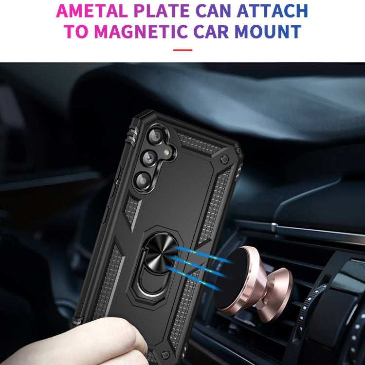 Custodia per telefono antiurto in TPU + PC con supporto, For Samsung Galaxy A34