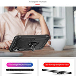 Custodia per telefono antiurto in TPU + PC con supporto, For Samsung Galaxy A34