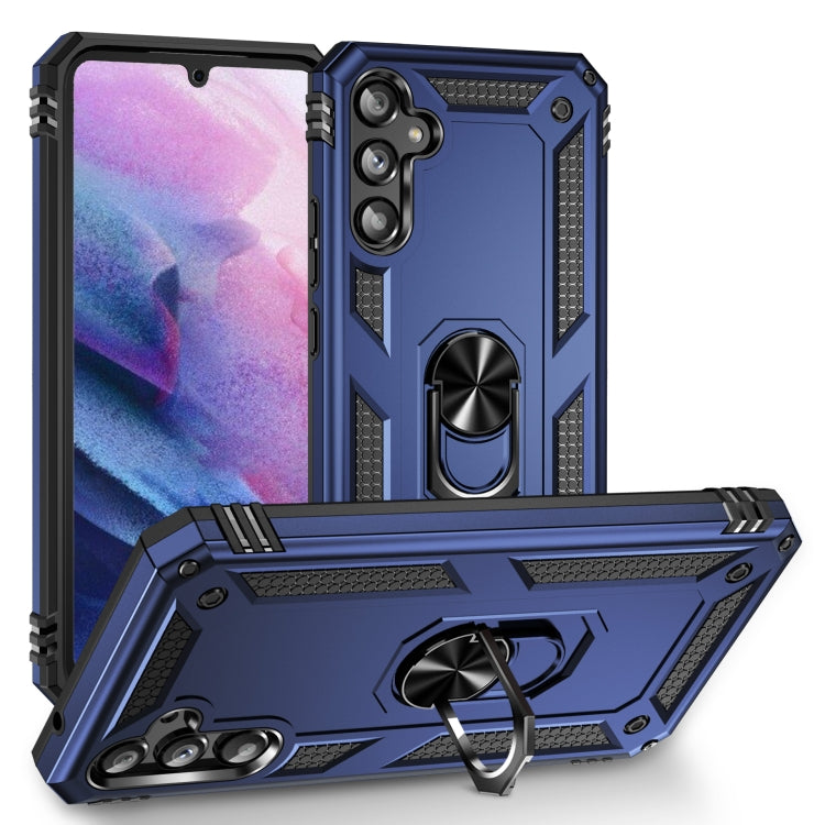 Custodia per telefono antiurto in TPU + PC con supporto, For Samsung Galaxy A34