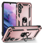 Custodia per telefono antiurto in TPU + PC con supporto, For Samsung Galaxy A34