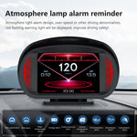 P2 3 pollici multifunzione HD OBD LCD strumento GPS misuratore di pendenza per auto HUD Head-up Display, P2