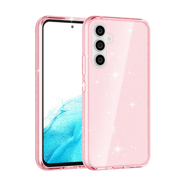Custodia per telefono in polvere glitterata stile Terminator antiurto, For Samsung Galaxy A54 5G EU