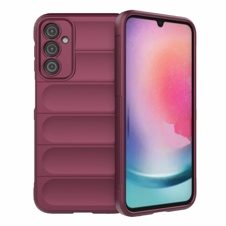 Magic Shield TPU + custodia per telefono in flanella, For Huawei Mate 10 Lite, For Samsung Galaxy A24 5G / A24 4G