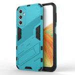 Punk Armor 2 in 1 PC + custodia per telefono antiurto in TPU con supporto invisibile, For Samsung Galaxy A24 5G / A24 4G